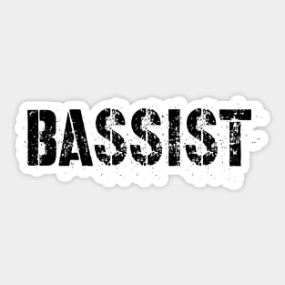 Bassist - Cool Sticker